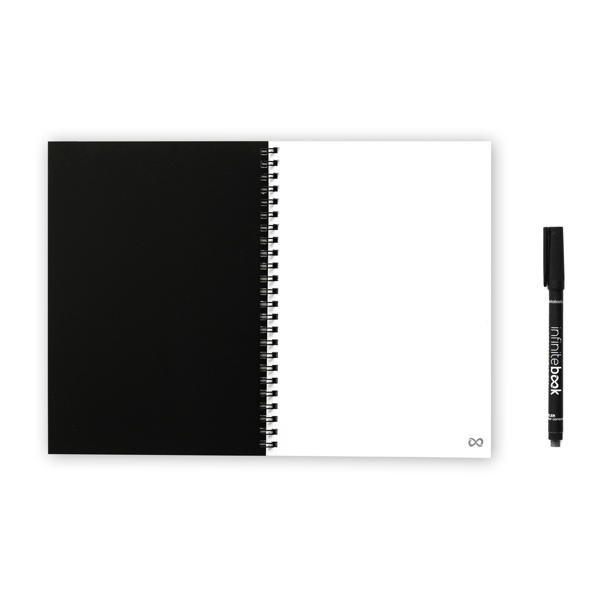 Infinitebook Liso A5 Preto ( Imagem 3 de 4 ) - Preview