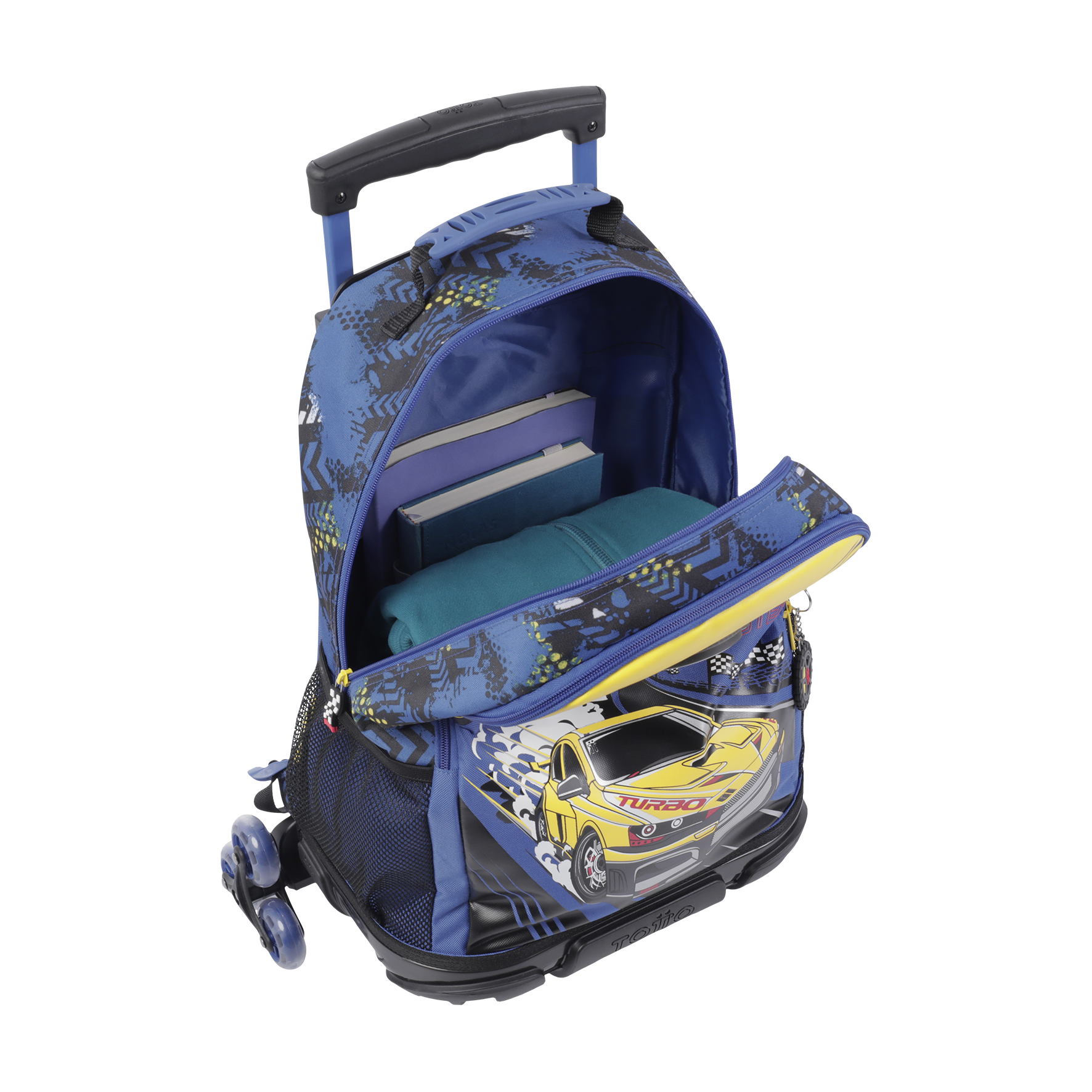 Mochila Totto C/Rodas L 8 a 10 Anos Velocity 6j7 ( Imagem 3 de 4 ) - Preview