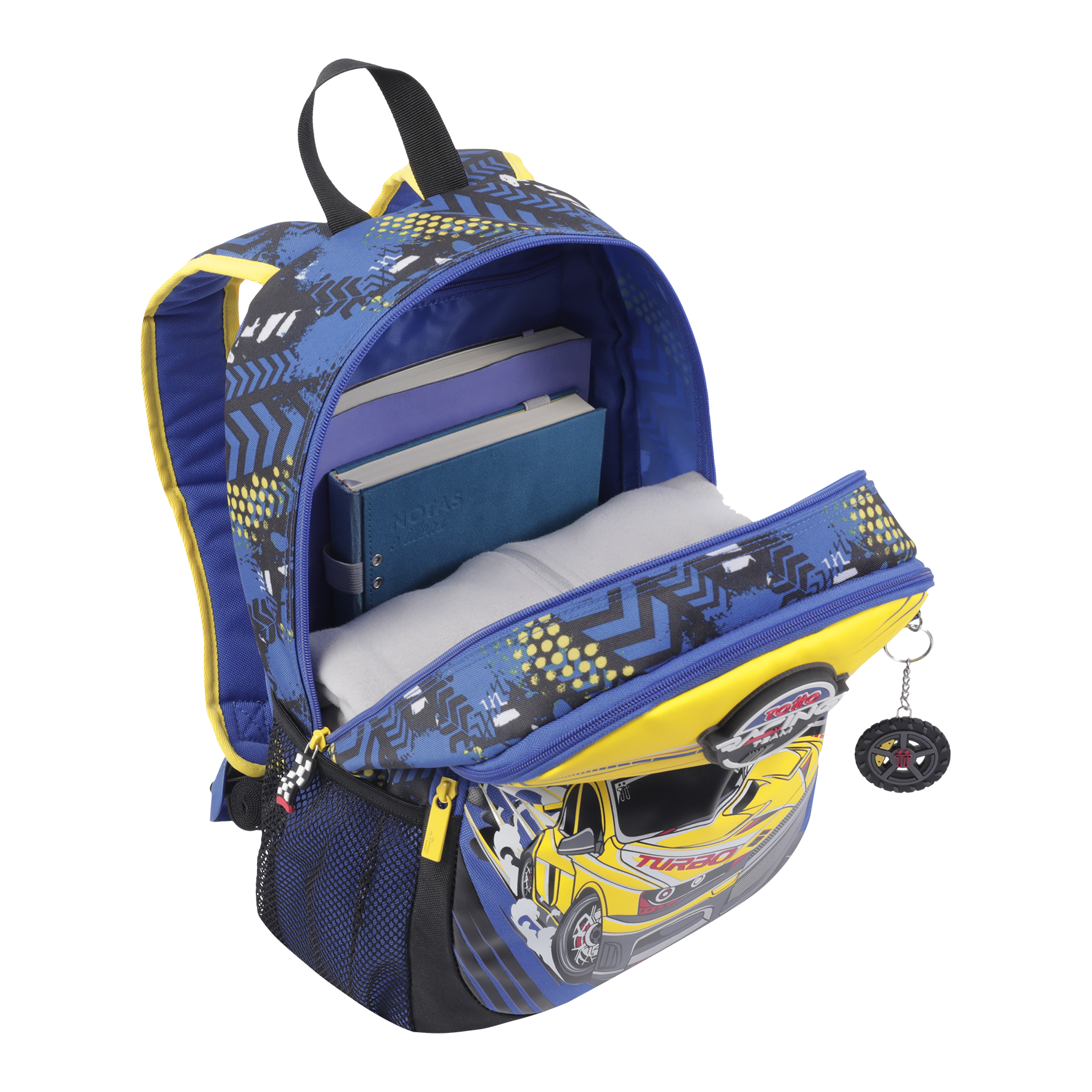 Mochila Totto M 6 a 7 Anos Velocity 6j7 ( Imagem 3 de 4 ) - Preview