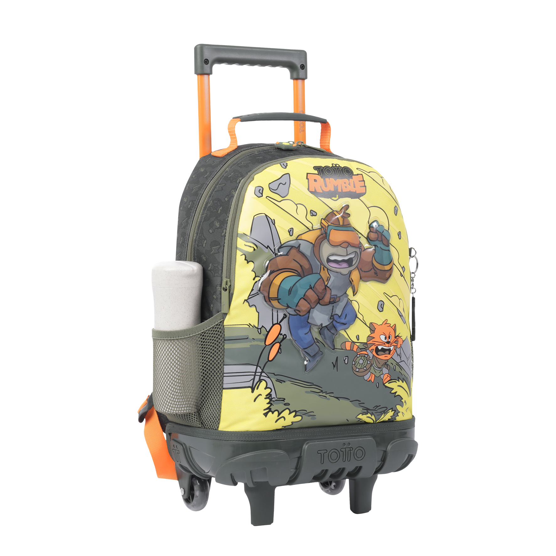 Mochila Totto C/Rodas M 6 a 7 Anos Brawlmaster M4dj ( Imagem 2 de 4 ) - Preview