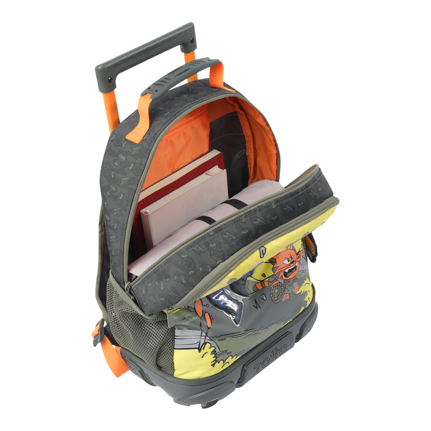 Mochila Totto C/Rodas M 6 a 7 Anos Brawlmaster M4dj ( Imagem 3 de 4 ) - Preview