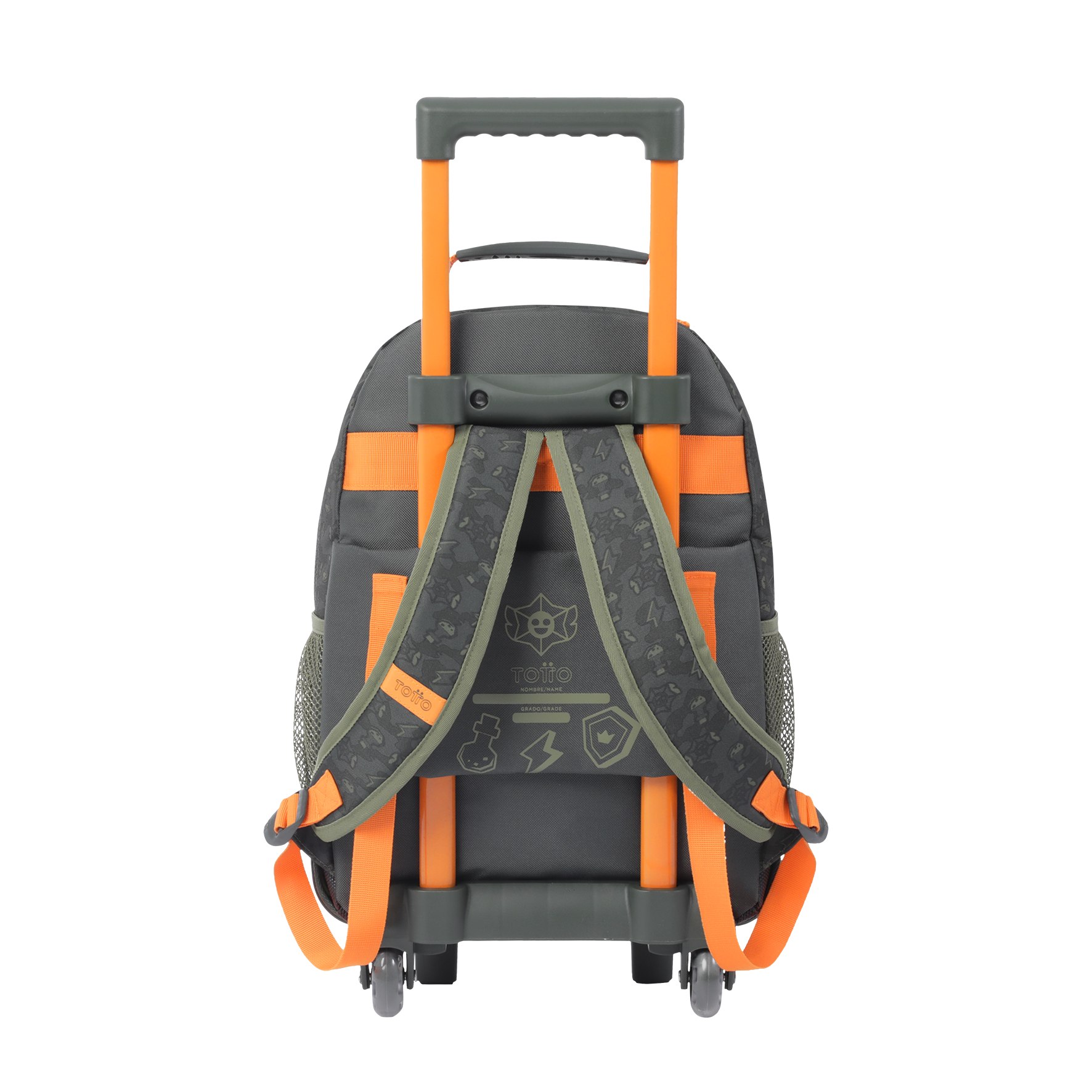 Mochila Totto C/Rodas M 6 a 7 Anos Brawlmaster M4dj ( Imagem 4 de 4 ) - Preview