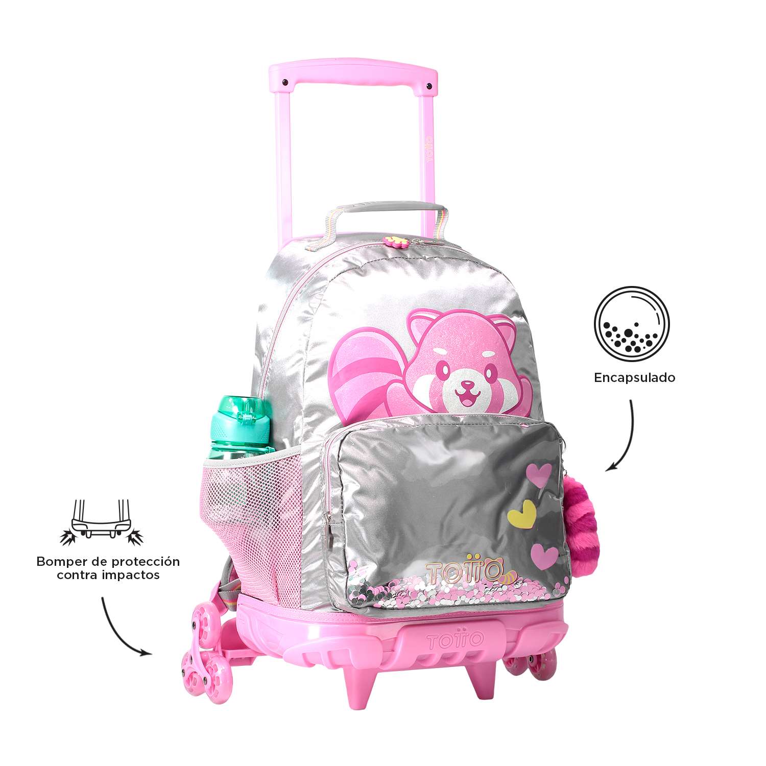 Mochila Totto C/Rodas L 8 a 10 Anos Minimalist G17 ( Imagem 2 de 4 ) - Preview