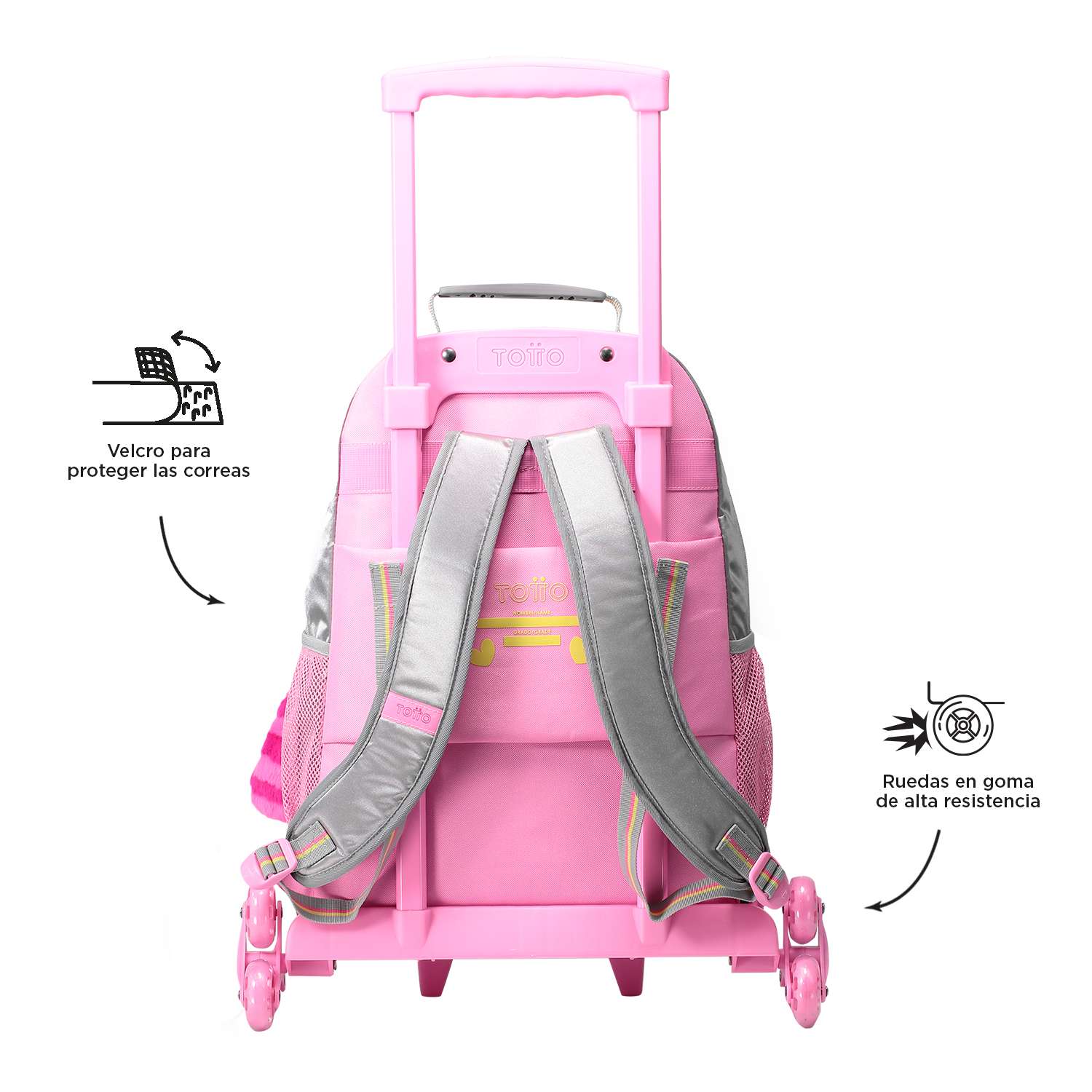 Mochila Totto C/Rodas L 8 a 10 Anos Minimalist G17 ( Imagem 4 de 4 ) - Preview
