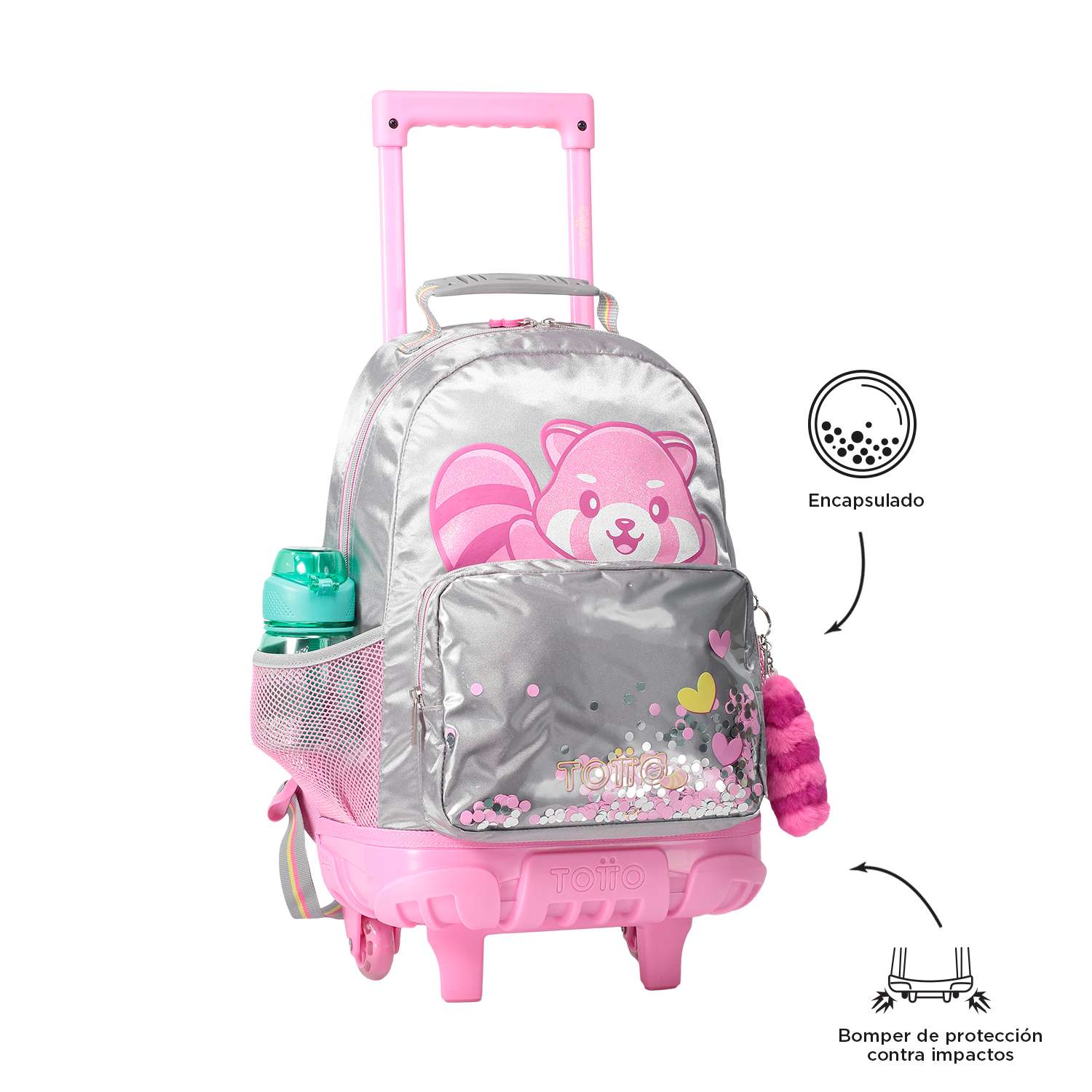 Mochila Totto C/Rodas M 6 a 7 Anos Minimalist G17 ( Imagem 2 de 4 ) - Preview