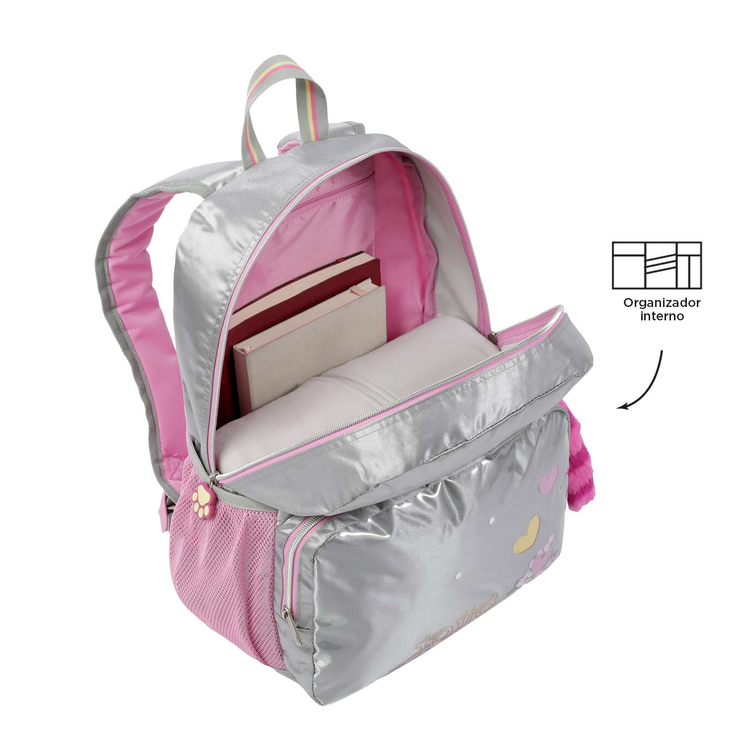 Mochila Totto M 6 a 7 Anos Minimalist G17 ( Imagem 3 de 4 ) - Preview