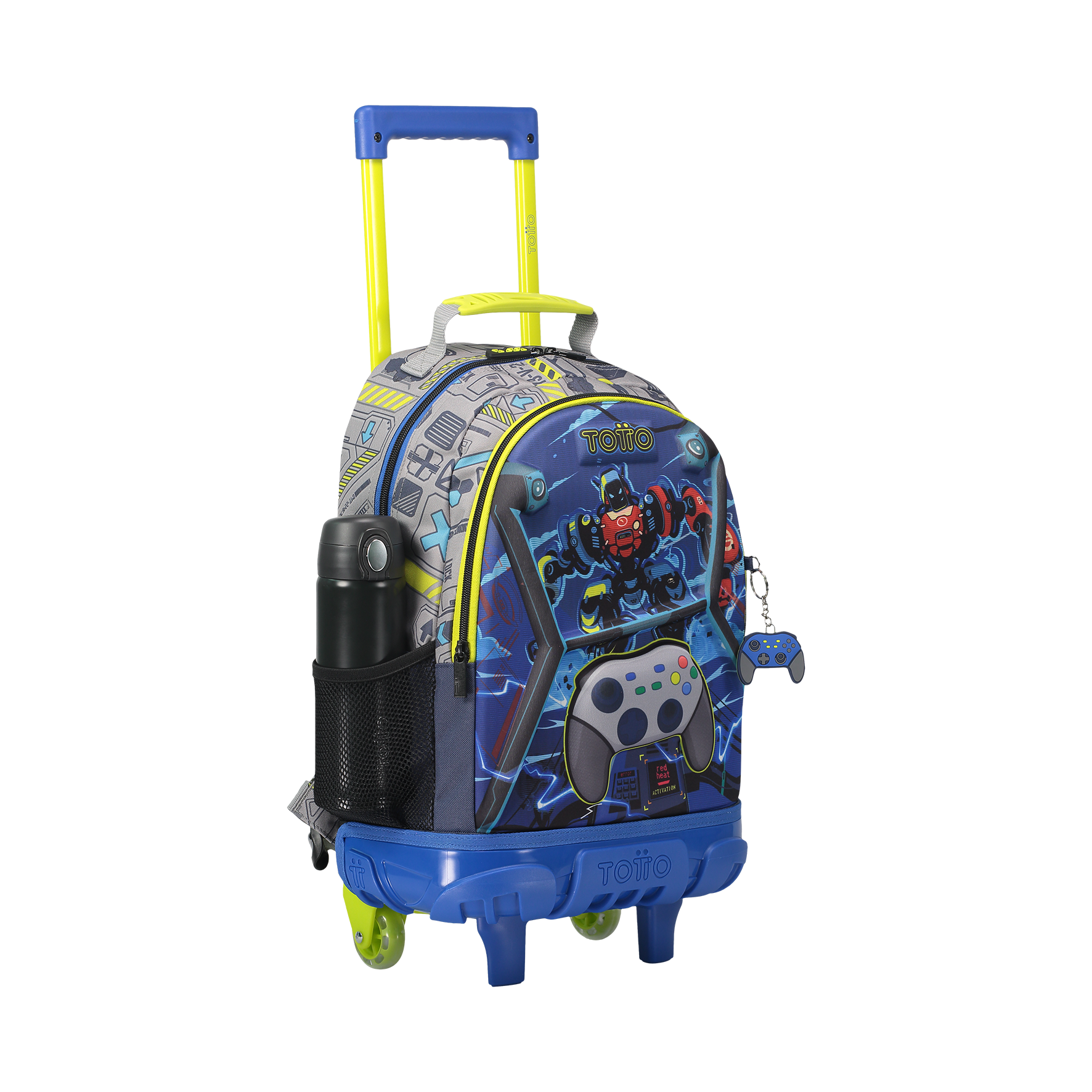 Mochila Totto C/Rodas M 6 a 7 Anos Monark 4yi ( Imagem 2 de 4 ) - Preview