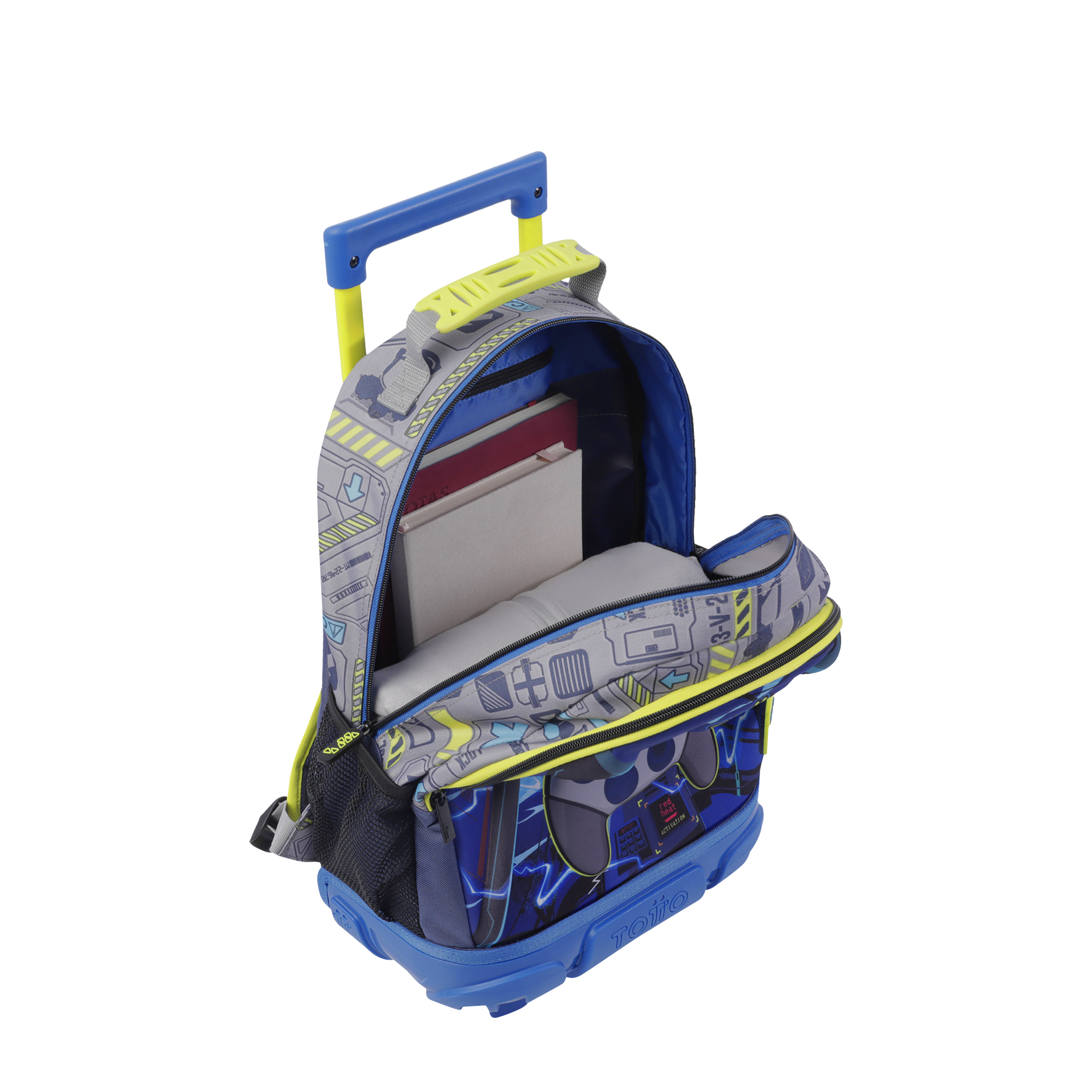 Mochila Totto C/Rodas M 6 a 7 Anos Monark 4yi ( Imagem 3 de 4 ) - Preview