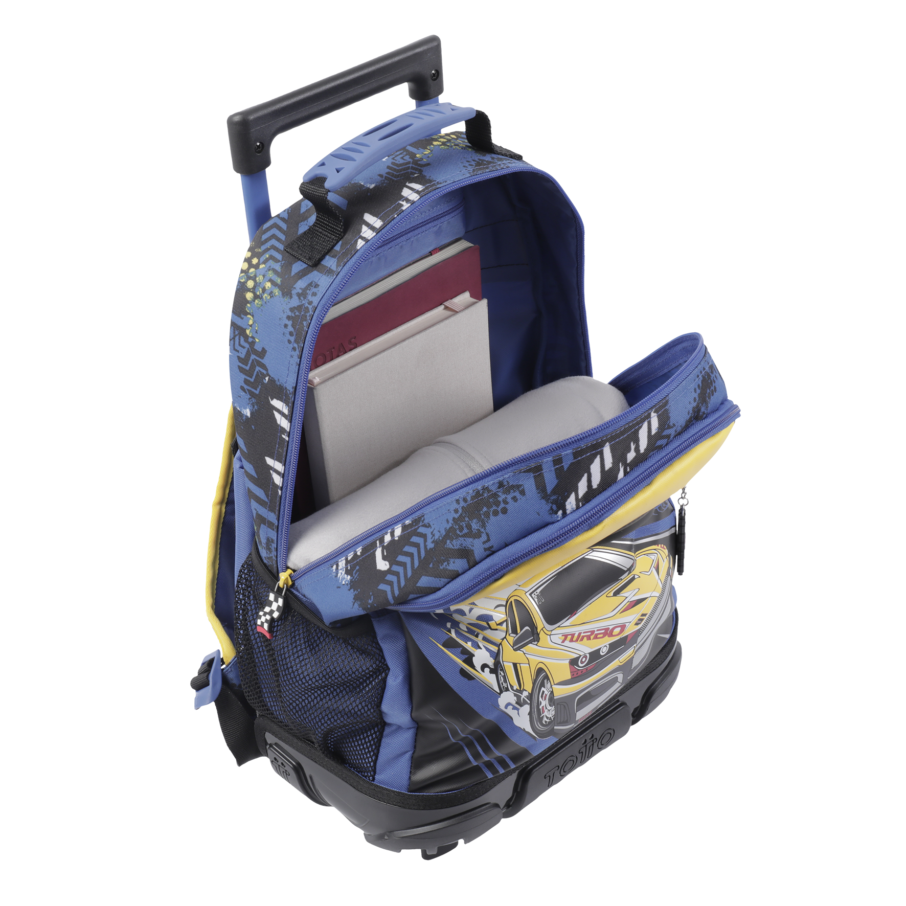 Mochila Totto C/Rodas M 6 a 7 Anos Velocity 6j7 ( Imagem 3 de 4 ) - Preview
