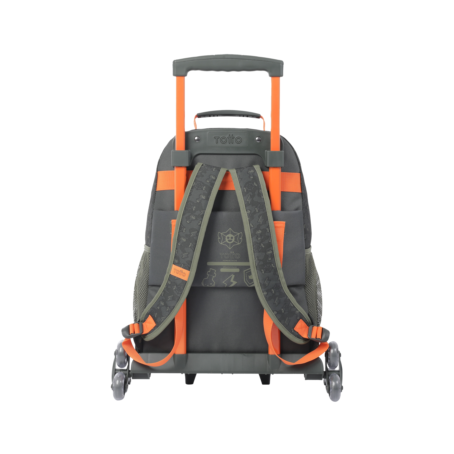 Mochila Totto C/Rodas L 8 a 10 Anos Brawlmaster 4dj ( Imagem 4 de 4 ) - Preview