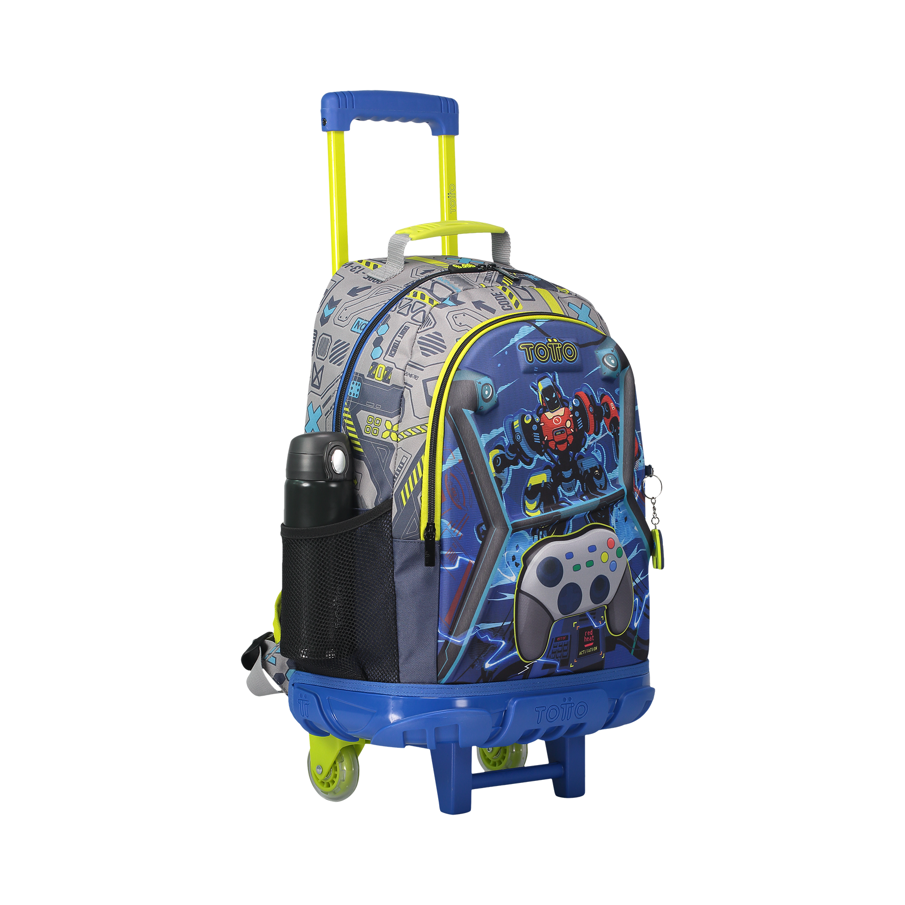 Mochila Totto C/Rodas L 8 a 10 Anos Monark 4yi ( Imagem 2 de 4 ) - Preview