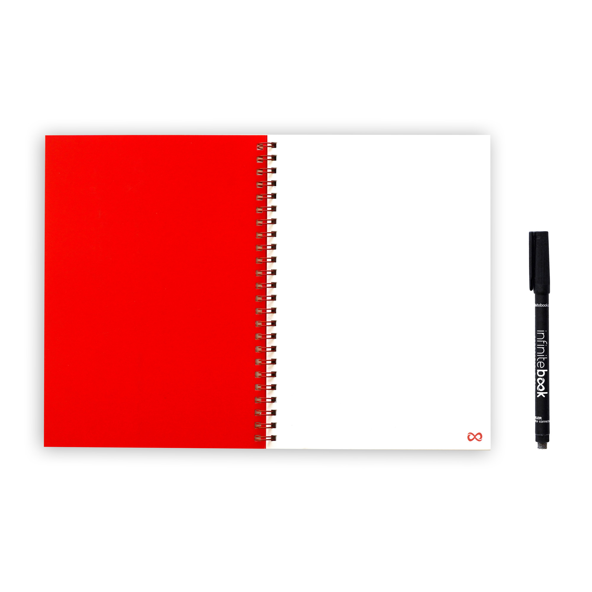 Infinitebook Liso A5 Vermelho ( Imagem 3 de 4 ) - Preview