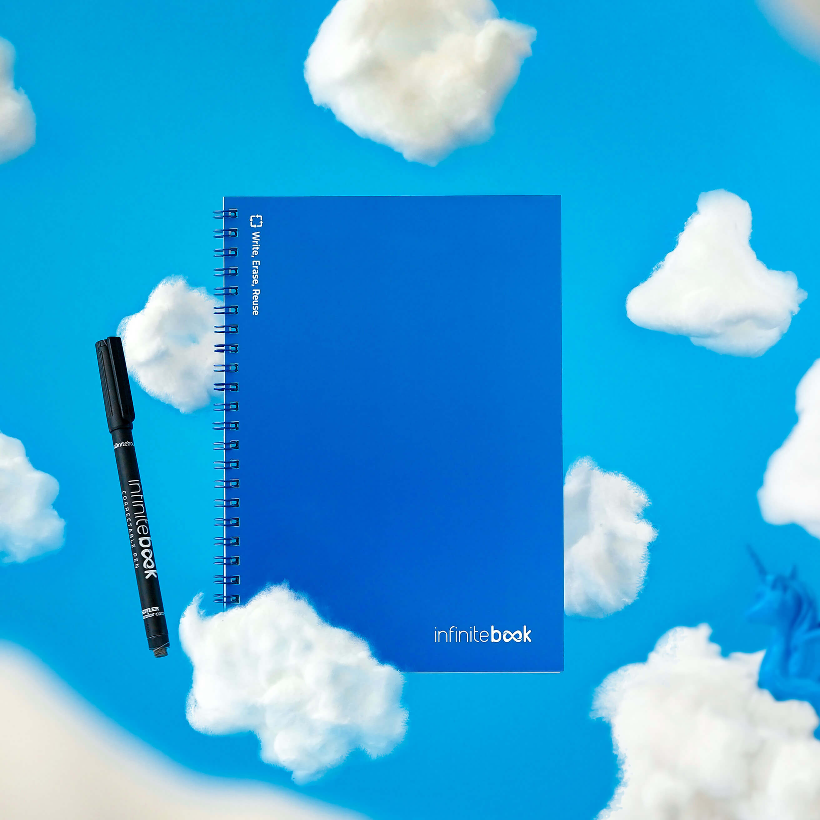 Infinitebook Liso A5 Azul ( Imagem 2 de 4 ) - Preview
