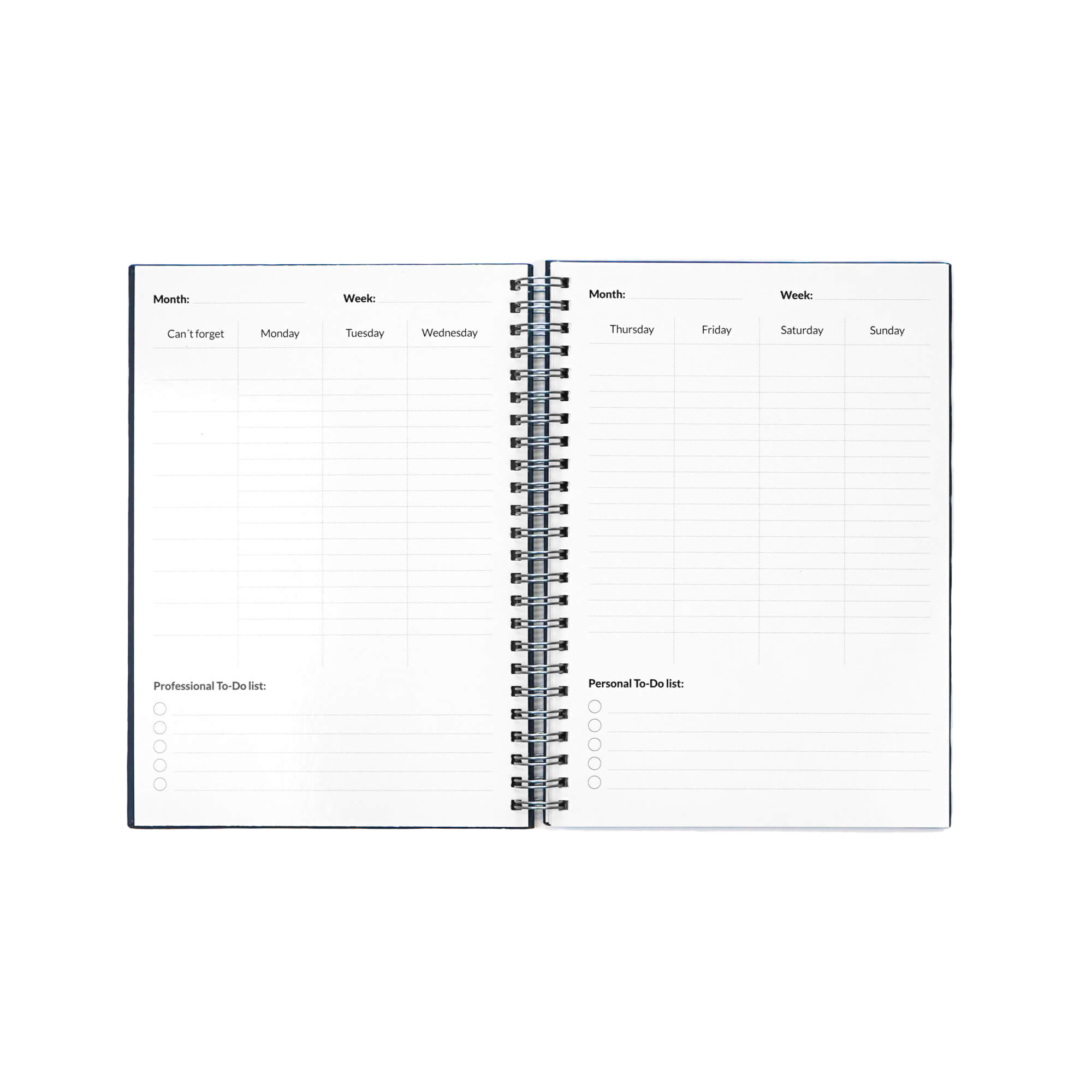 Infinitebook Planner A5 Azul ( Imagem 2 de 4 ) - Preview