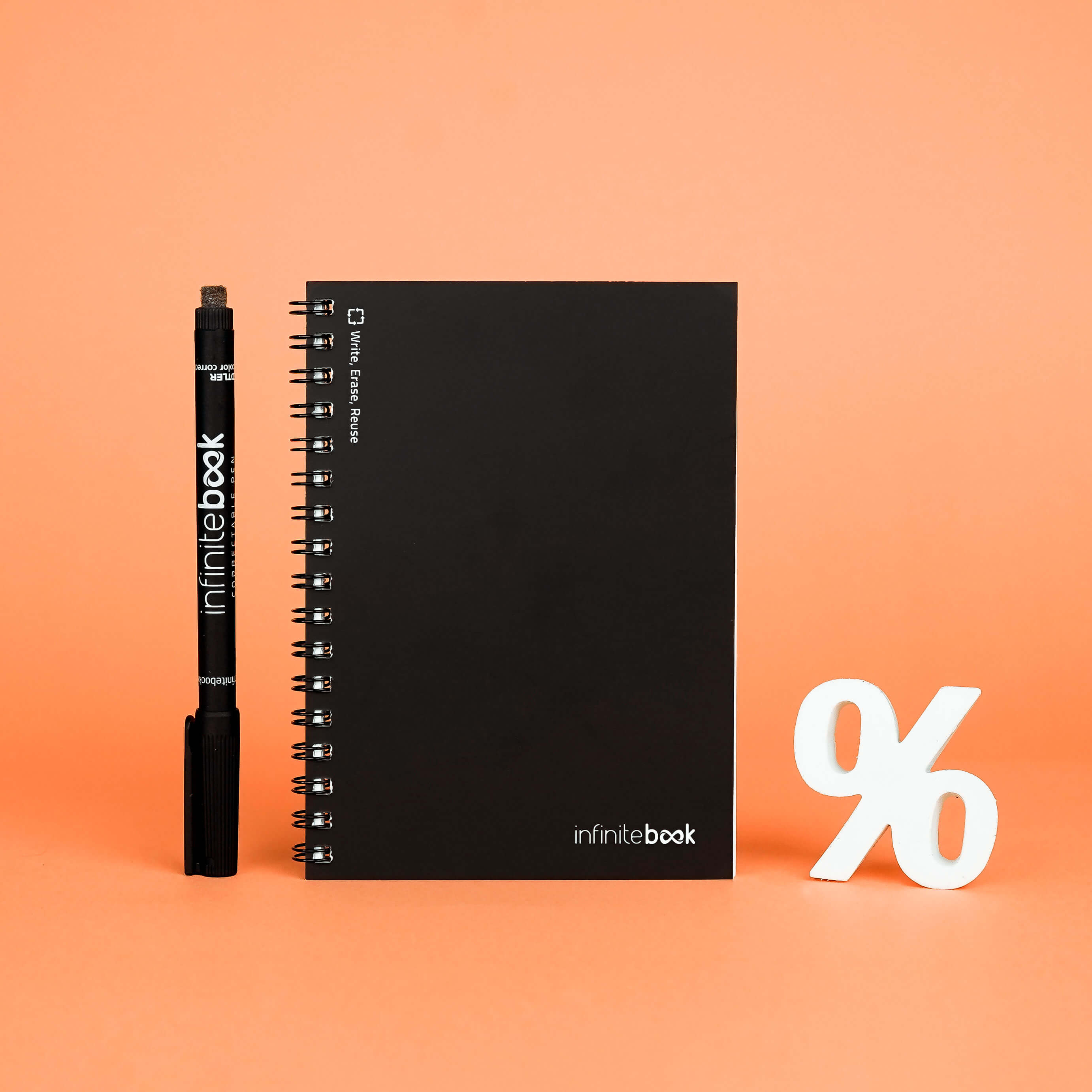 Infinitebook Liso A6 Preto ( Imagem 4 de 4 ) - Preview