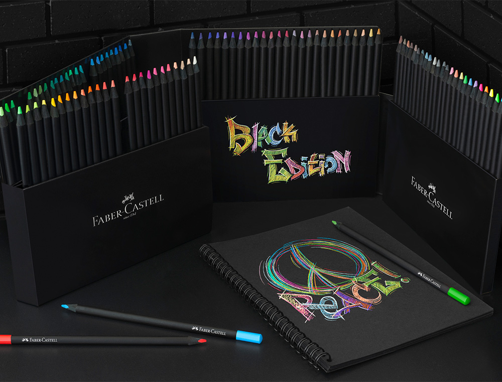 FABER-CASTELL - CX. C/100 LAPIS DE COR BLACK ED. - 116411 ( Imagem 2 de 2 ) - Preview