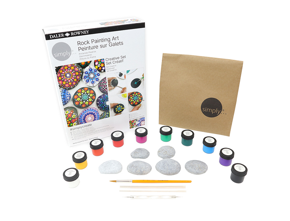 Conjunto de pintura daler rowney simply criativo rock ( Imagem 2 de 2 ) - Preview