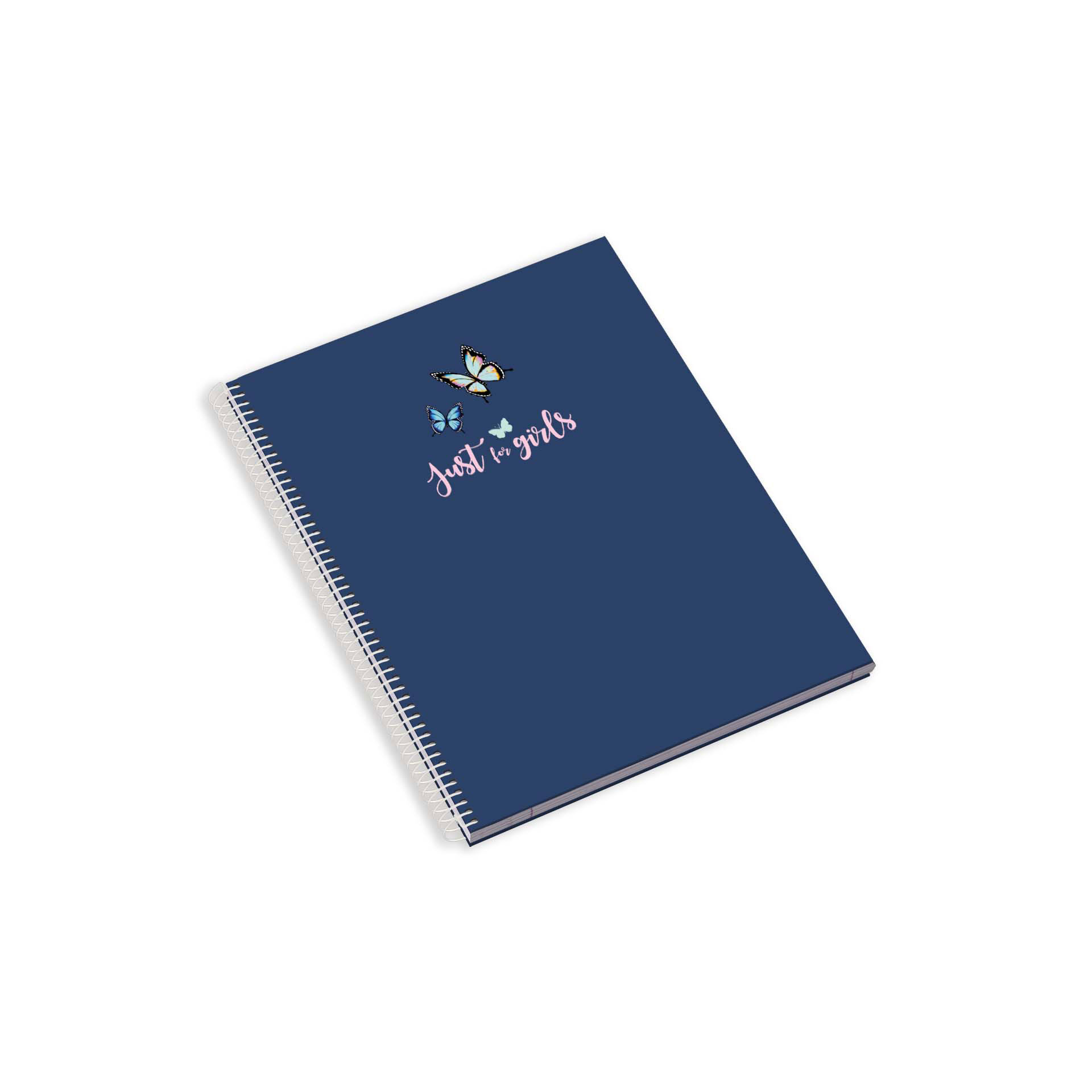 Caderno Espiral A5 Capa Dura Quadriculado Just4Girls ( Imagem 4 de 7 ) - Preview