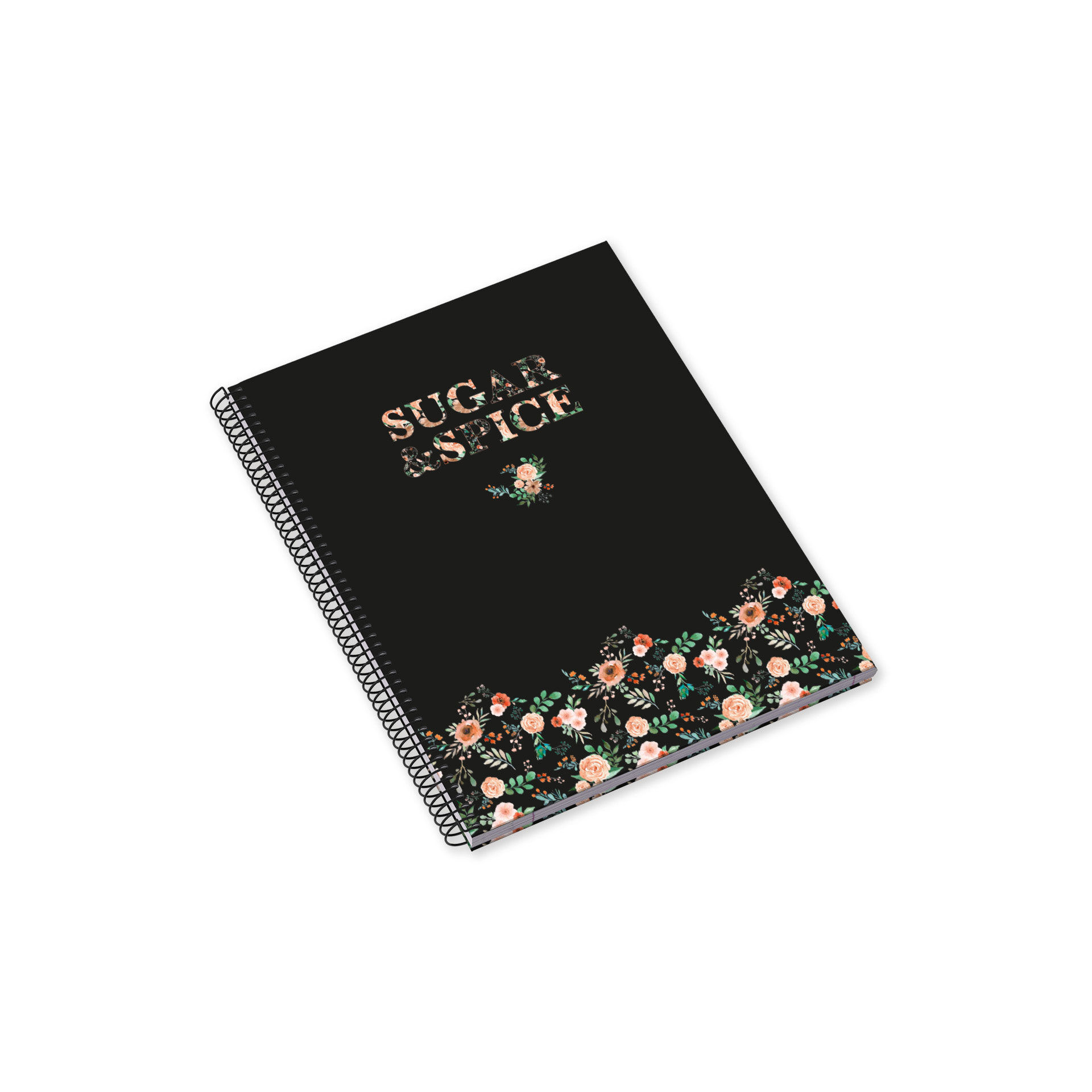 Caderno Espiral Capa Dura A5 80F 90G Sugar&Spice Pautado 23 ( Imagem 3 de 3 ) - Preview