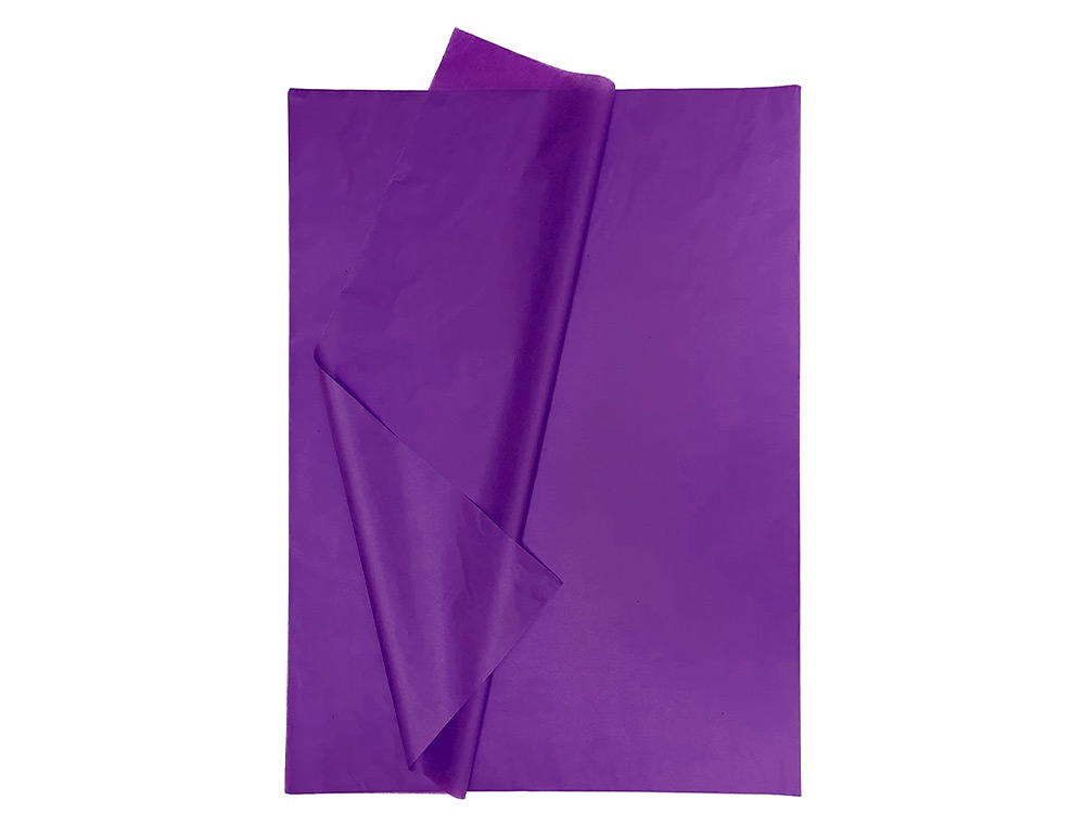 Papel seda liderpapel 52 x 76 cm 18 gr violeta ( Imagem 3 de 10 ) - Preview