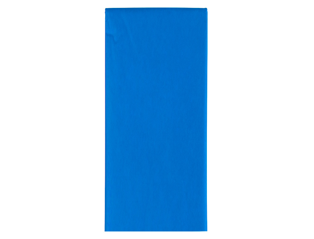 Papel seda liderpapel 52 x 76 cm 18 gr azul ( Imagem 2 de 10 ) - Preview
