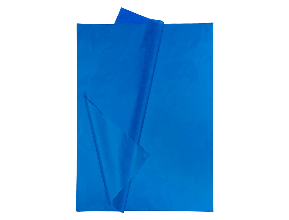 Papel seda liderpapel 52 x 76 cm 18 gr azul ( Imagem 3 de 10 ) - Preview