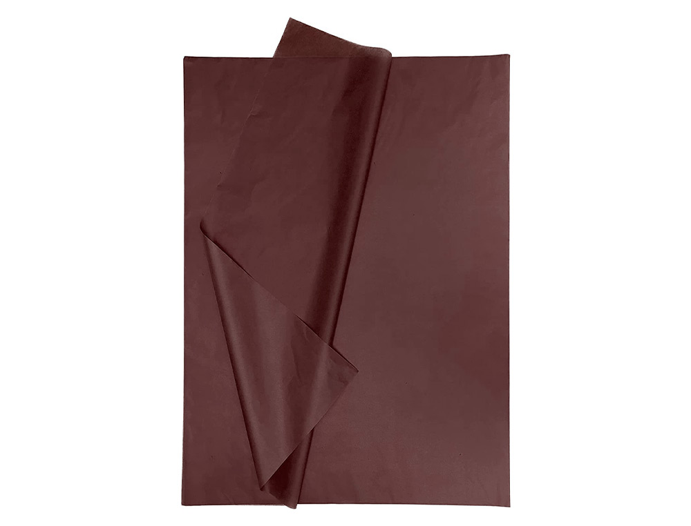 Papel seda liderpapel 52 x 76 cm 18 gr castanho ( Imagem 3 de 10 ) - Preview