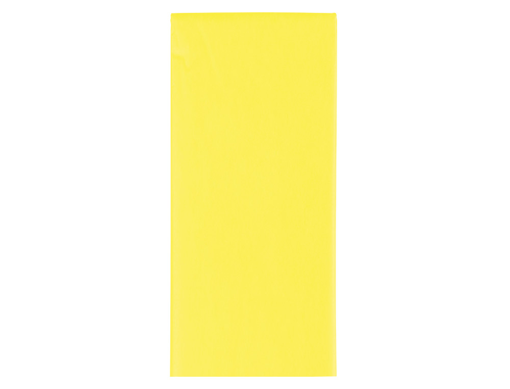Papel seda liderpapel 52 x 76 cm 18 gr amarelo ( Imagem 2 de 10 ) - Preview