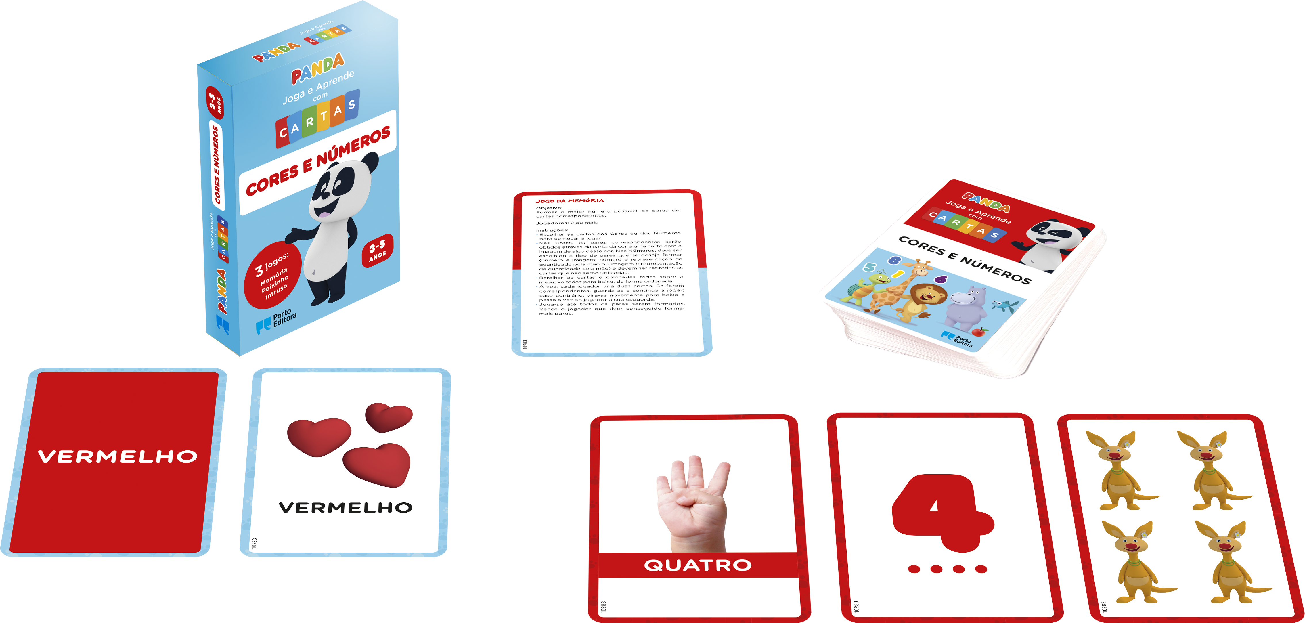 Canal Panda - Joga e Aprende com cartas - Cores e Números ( Imagem 2 de 2 ) - Preview