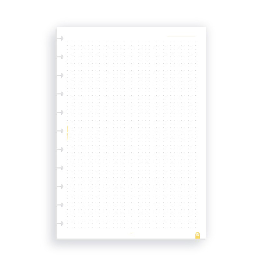 Recarga A4 P/Caderno Ingeniox Pontilhado 50Fl 66104305 ( Imagem 2 de 2 ) - Preview