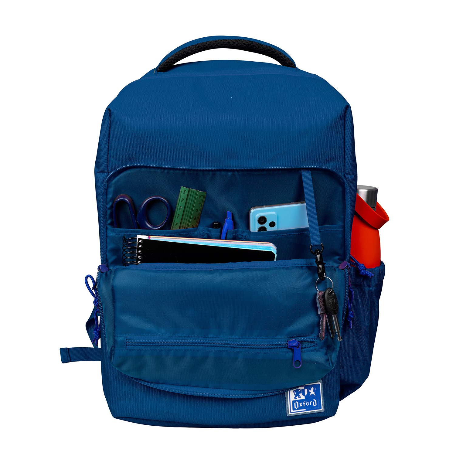 Mochila Oxford B-Ready Azul Marinho 42X30X15Cm 400174092 ( Imagem 2 de 2 ) - Preview