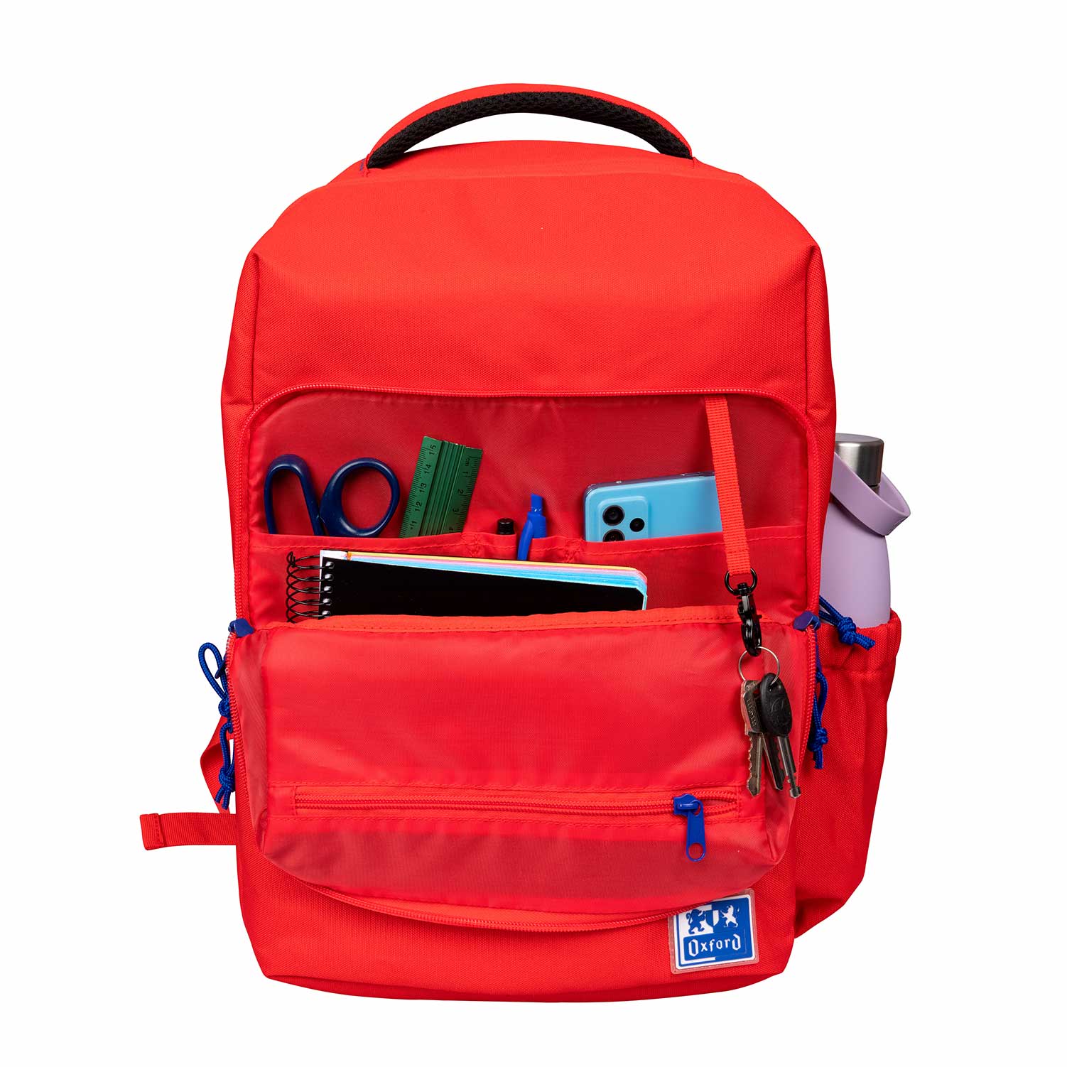 Mochila Oxford B-Out Vermelha 42X30X20Cm 400174099 ( Imagem 2 de 2 ) - Preview