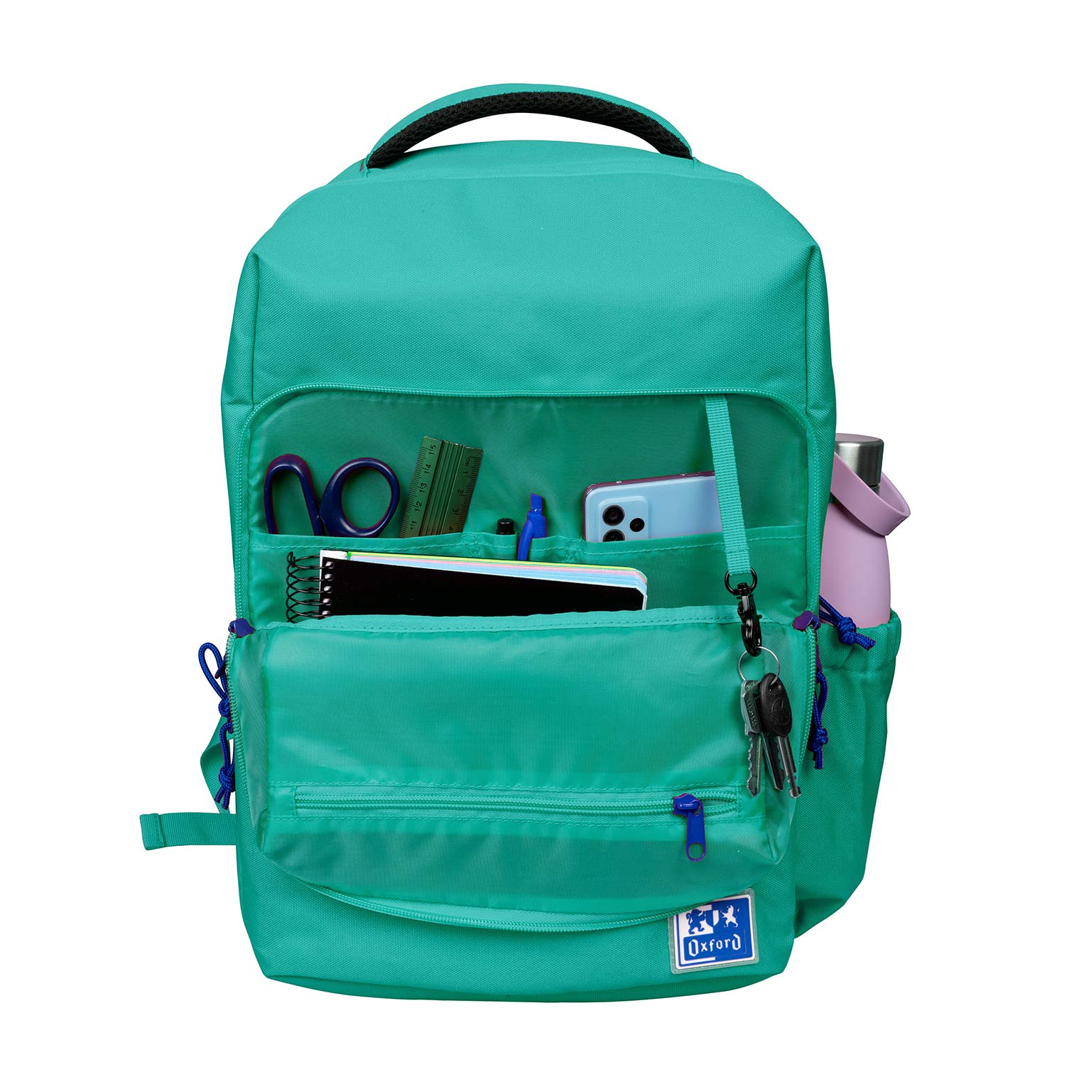 Mochila Oxford B-Out Ice Mint 42X30X20Cm 400174100 ( Imagem 2 de 3 ) - Preview