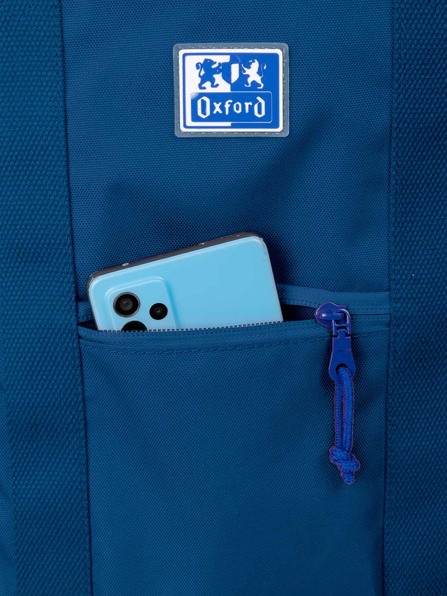 Saco Tiracolo Oxford B-Trendy Azul Marinho 34X31X12Cm 400174104 ( Imagem 3 de 3 ) - Preview