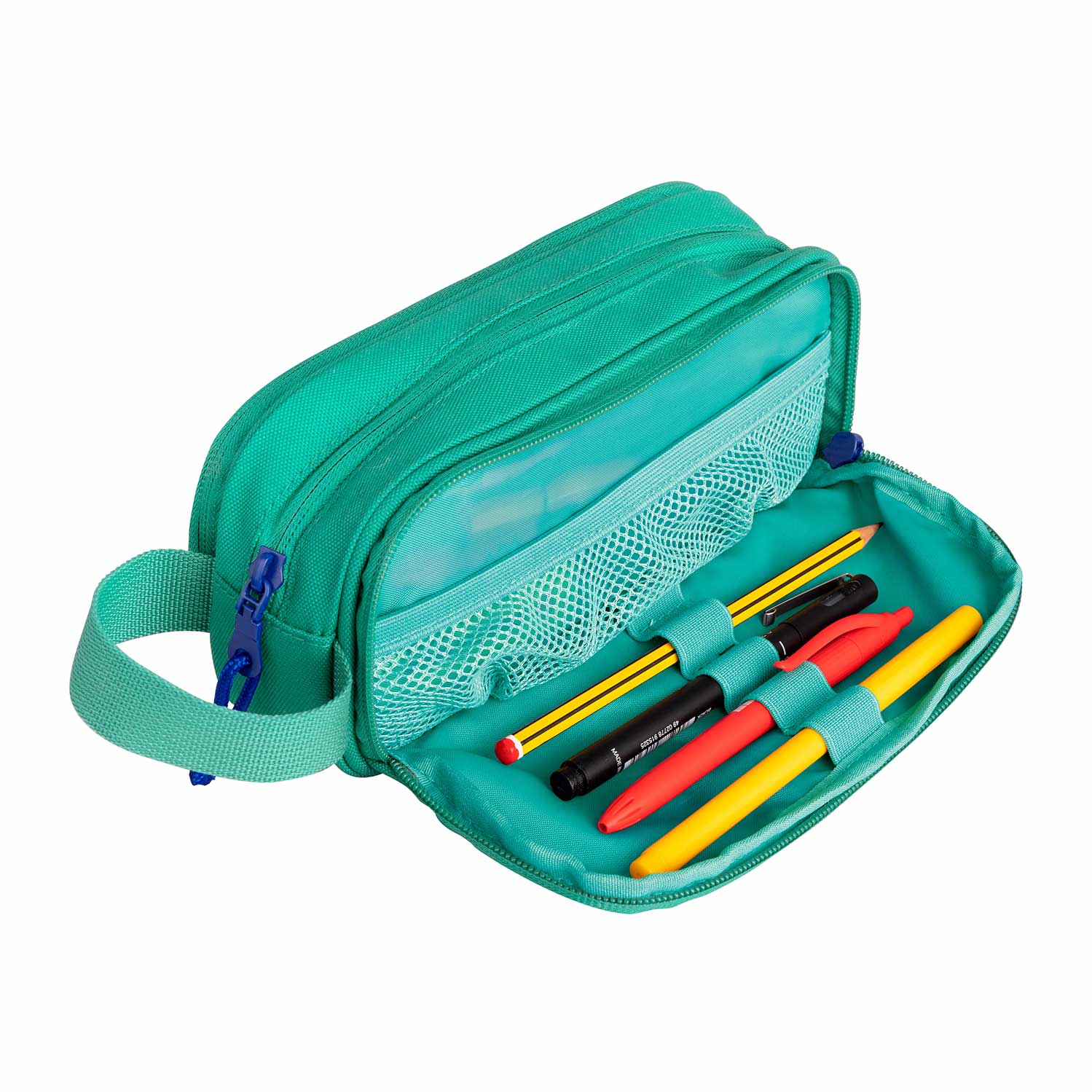 Estojo Escolar B-Smart Triplo Ice Mint 400174119 ( Imagem 2 de 2 ) - Preview