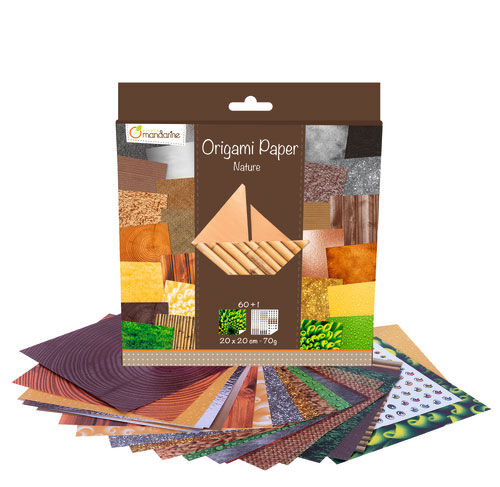 Papel Origami Avenue Mandarine 30 Padroes Natureza 20X20Cm 60Fl Am52503 ( Imagem 2 de 3 ) - Preview
