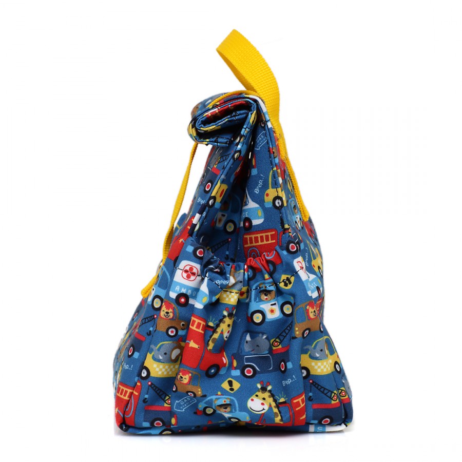 Lancheira Termica The Lunch Bags Kids Cars 24X21X16Cm Ko02Cars ( Imagem 3 de 4 ) - Preview