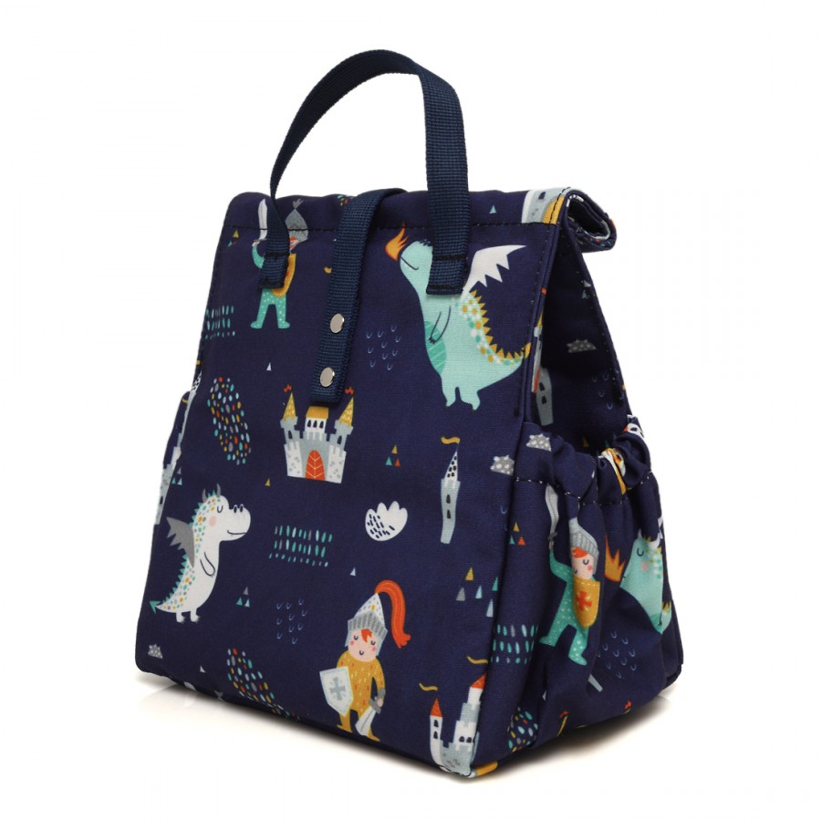 Lancheira Termica The Lunch Bags Kids Knights 24X21X16Cm Ko01Knights ( Imagem 4 de 4 ) - Preview