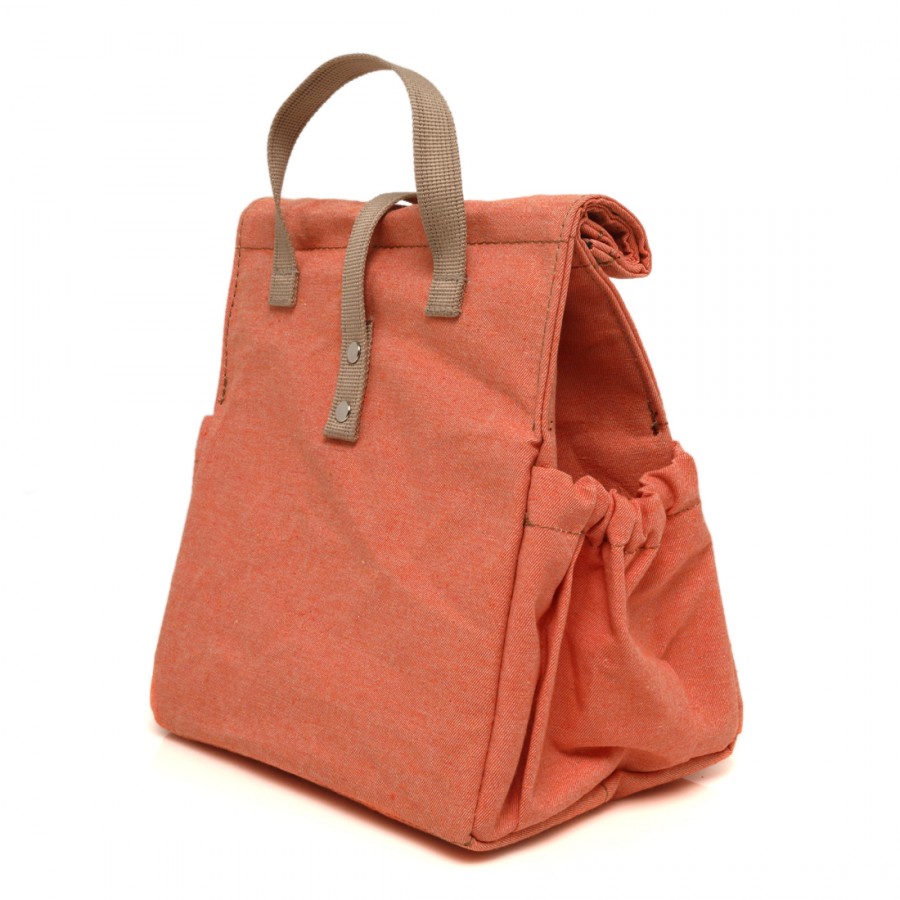 Lancheira Termica The Lunch Bags Original 2.0 Orange 24X21X16Cm Tp01Orange ( Imagem 4 de 4 ) - Preview