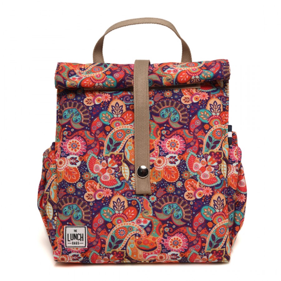 Lancheira Termica The Lunch Bags Original 2.0 Paisley 24X21X16Cm Tp02Paisley ( Imagem 2 de 4 ) - Preview