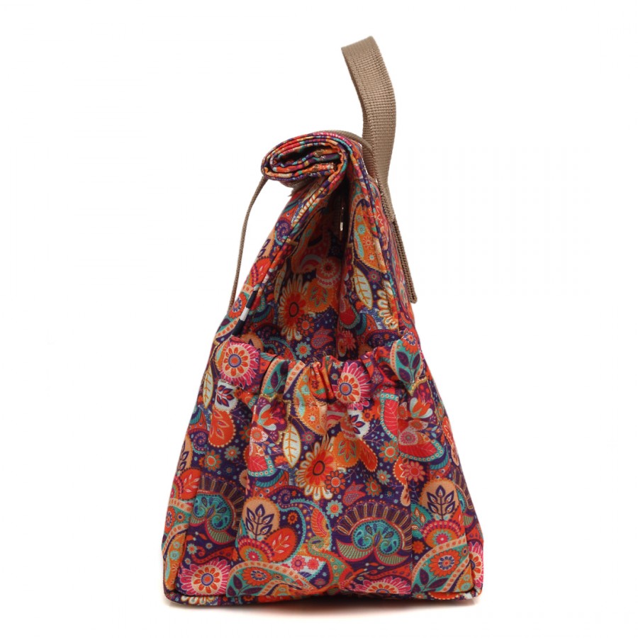Lancheira Termica The Lunch Bags Original 2.0 Paisley 24X21X16Cm Tp02Paisley ( Imagem 3 de 4 ) - Preview