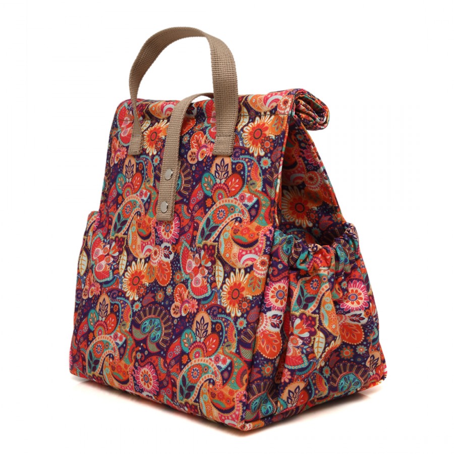 Lancheira Termica The Lunch Bags Original 2.0 Paisley 24X21X16Cm Tp02Paisley ( Imagem 4 de 4 ) - Preview