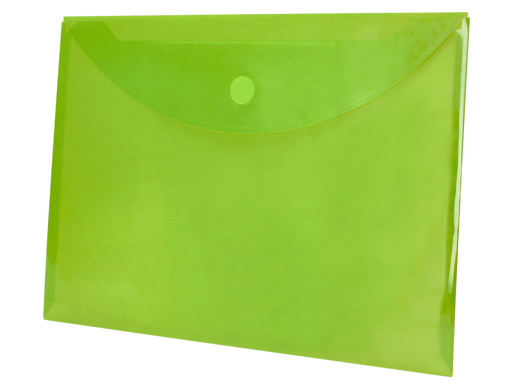 Green A4 document holder pouch (12 units) ( Imagem 3 de 20 ) - Preview