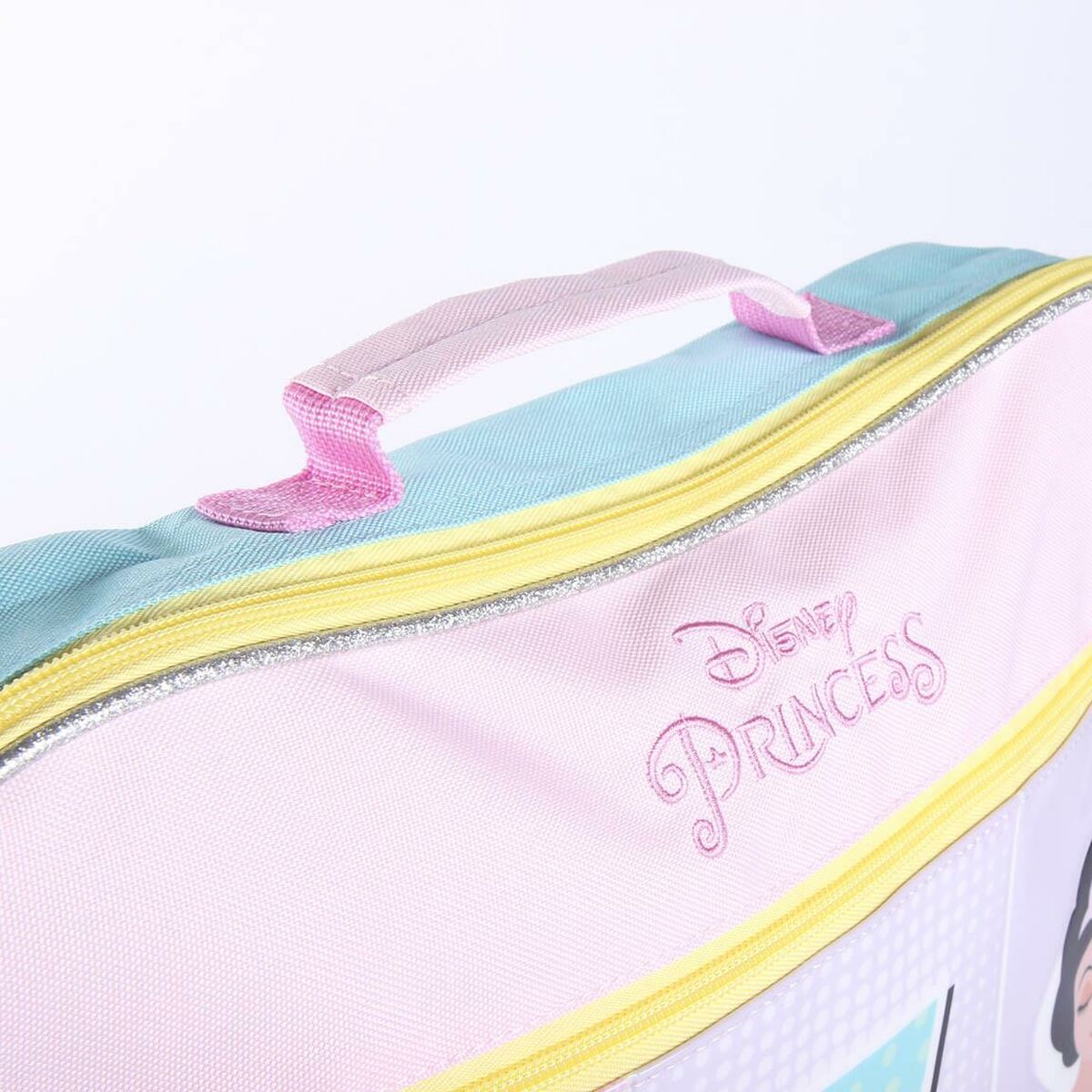 Pasta Escolar Princesses Disney Cor de Rosa (29 x 6 x 38 cm) ( Imagem 2 de 3 ) - Preview