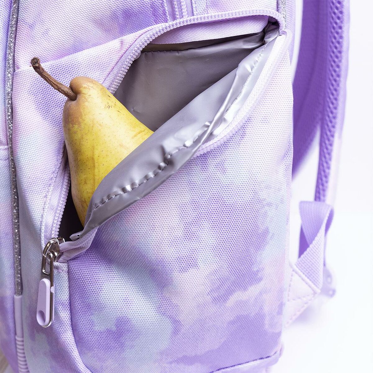 Mochila Escolar Frozen Be Magical Lilás (32 x 15 x 42 cm) ( Imagem 3 de 4 ) - Preview