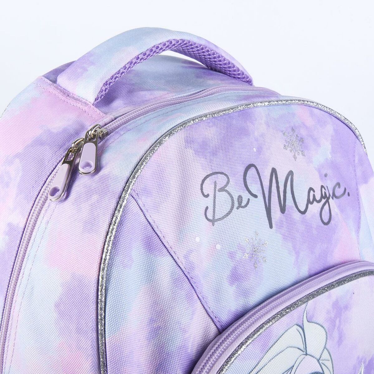 Mochila Escolar Frozen Be Magical Lilás (32 x 15 x 42 cm) ( Imagem 4 de 4 ) - Preview
