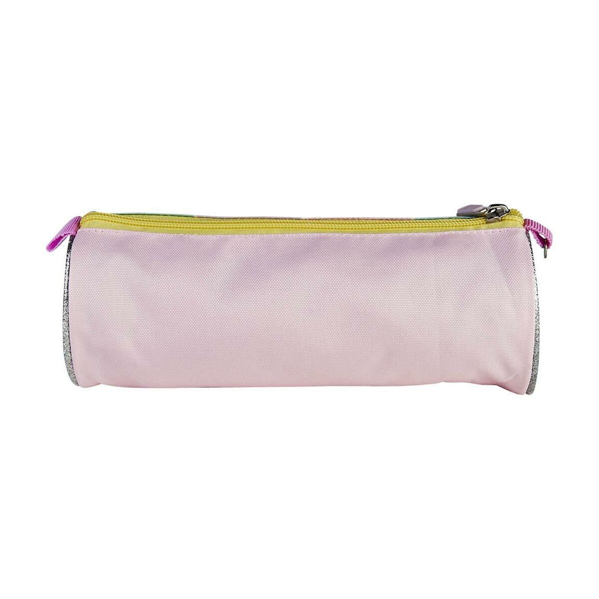 Bolsa Escolar Cilíndrica Princesses Disney Cor de Rosa (8 x 8 x 23 cm) ( Imagem 2 de 3 ) - Preview