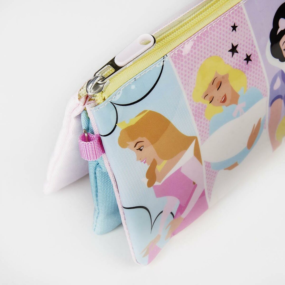 Bolsa Escolar Princesses Disney Cor de Rosa (11,5 x 2 x 22,5 cm) ( Imagem 2 de 4 ) - Preview