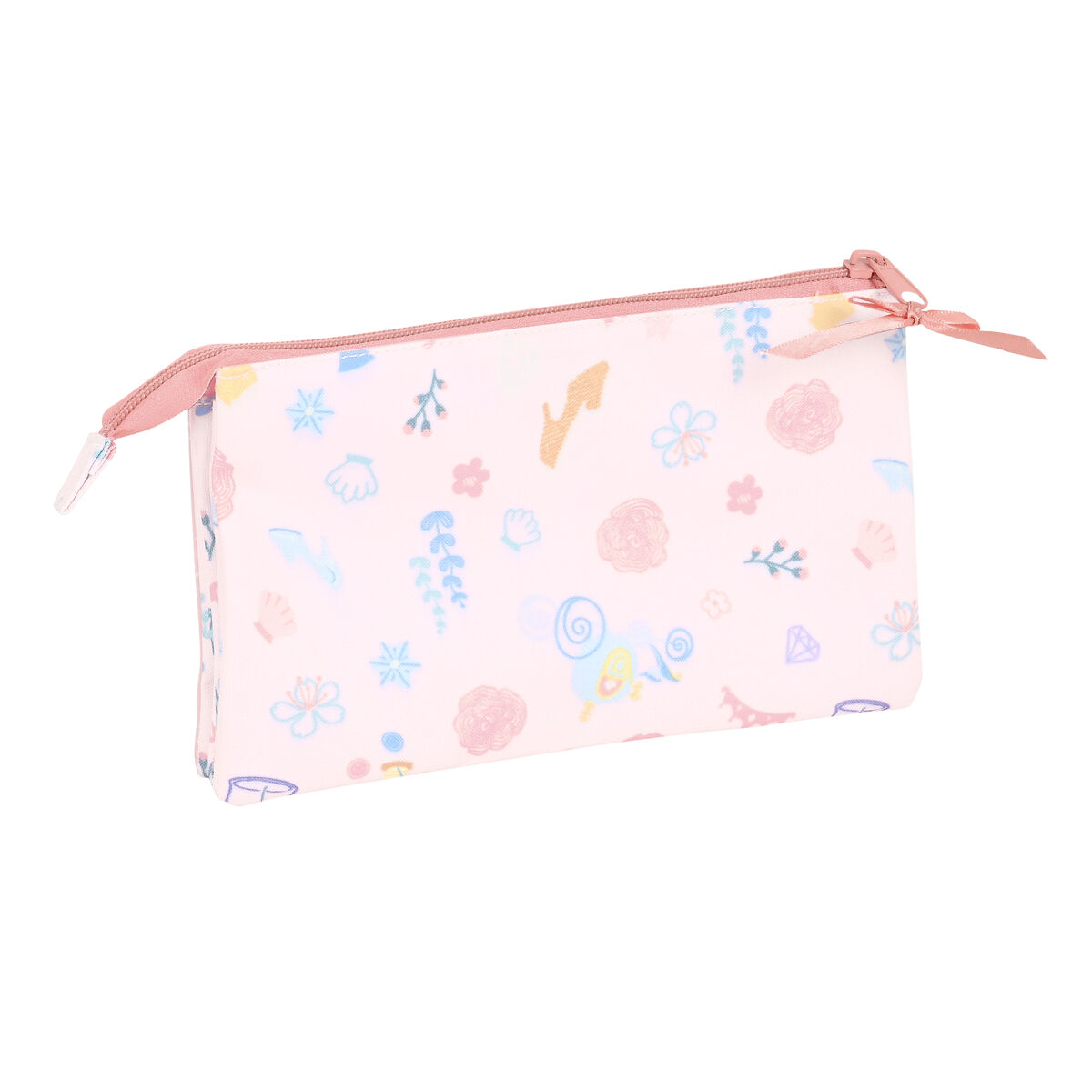Bolsa Escolar Princesses Disney Dream it Cor de Rosa (22 x 12 x 3 cm) ( Imagem 3 de 3 ) - Preview