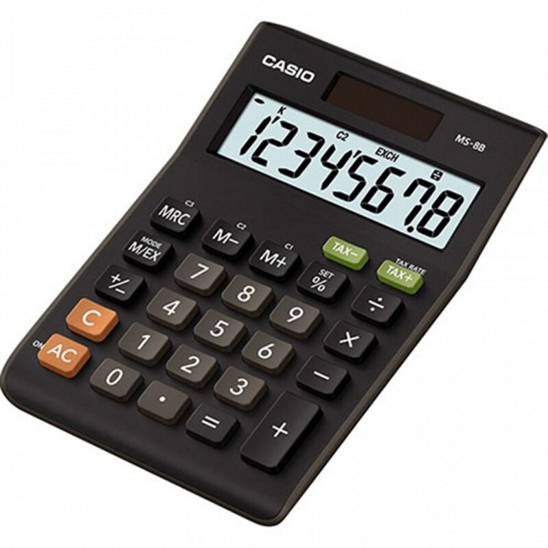 Calculadora Casio MS-8B-S-EC ( Imagem 2 de 2 ) - Preview
